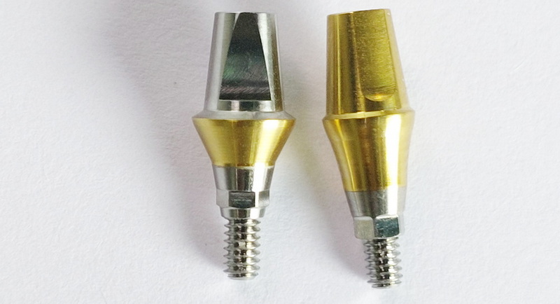 dental plastic castable abutment screw implant osstem regular replica